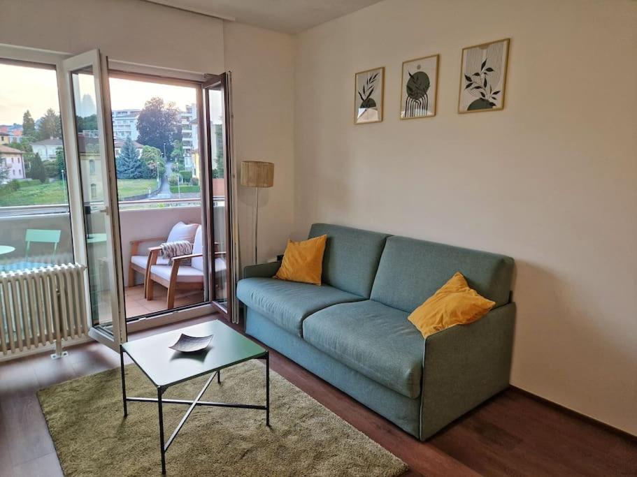 Confortevole Appartamento Nel Cuore Di Lugano Kültér fotó